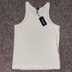 all birds the ribbed tank , natural white XL . NWT